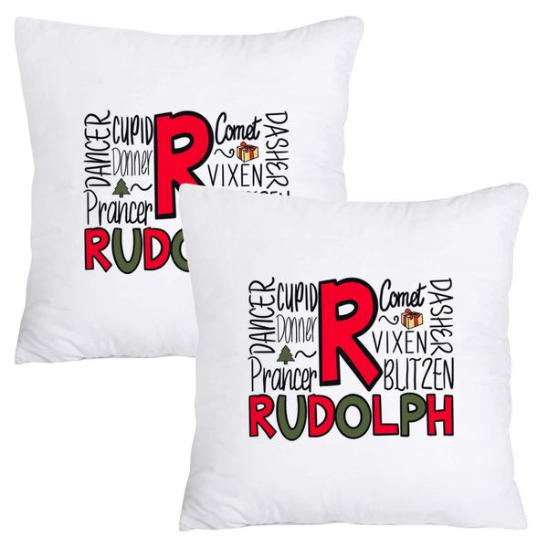 Scatter Cushion Cover Set - All the Reindeer - 50cm x 50cm