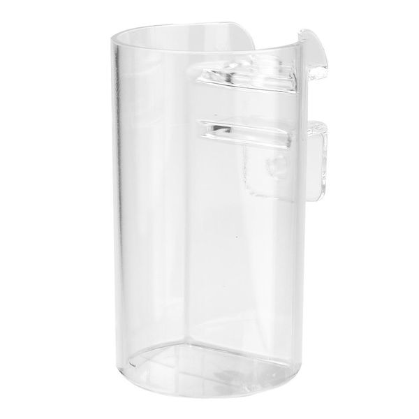 Clear Acrylic Fish Feeding Ring Bowl for Aquarium Up to 2.0cm Glass