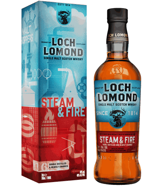 Loch Lomond Steam &amp; Fire Single Malt Scotch Whisky