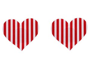 Up-Tape Candy Sweetheart Nipple Covers - 5-Pair Reusable Nipple Covers