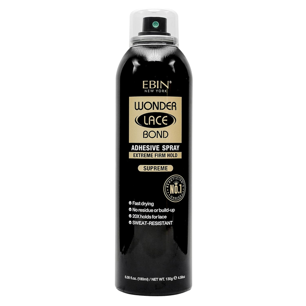 Wonder Lace Bond Adhesive Spray, Extreme Firm Hold, Supreme 180ml