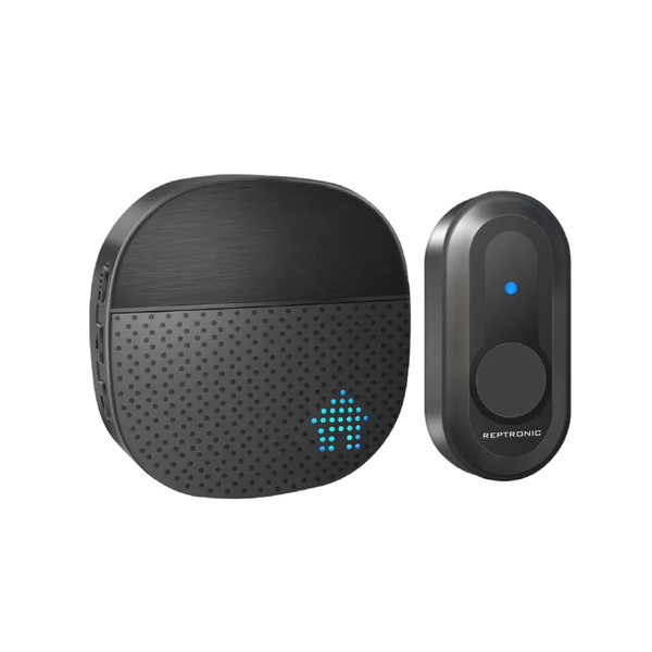 Reptronic DIY Wireless Doorbell- RTDB38 - Black