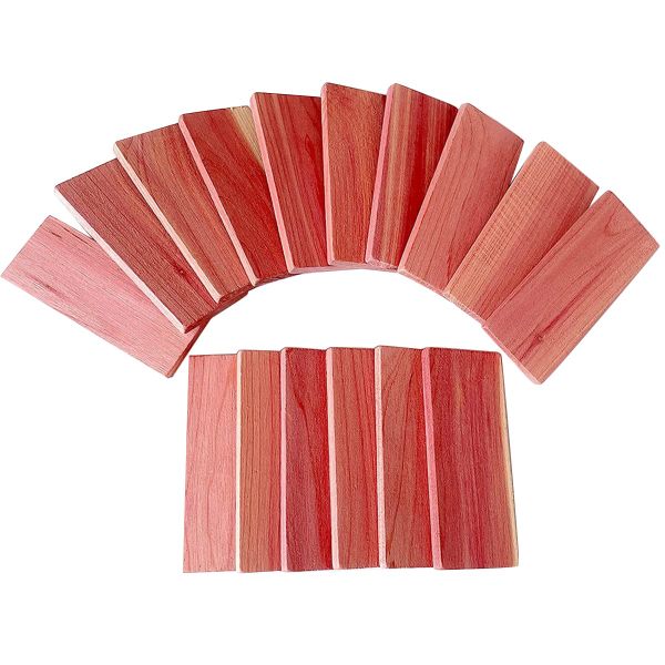 16 Pack Cedar Blocks for Closet Red Cedar Blocks for Storage