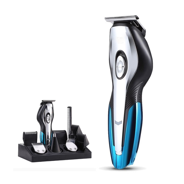 Men's 6-in-1 Cordless Hair Trimmer Kit - Beard, Hair, Body &amp; Face Grooming