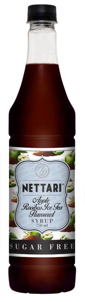Nettari Apple Rooibos Sugar Free Ice Tea Flavoured Syrup 750ml