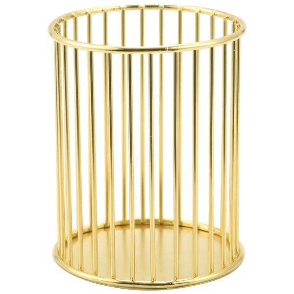 Golden Stylus Holder, Suitable for Desks, Brush Cups, Pen Holders