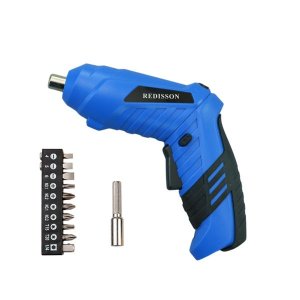 12 Pieces 4.8V Rechargeable Electric Cordless Screwdriver Drill Set