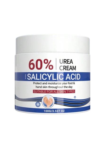Urea Cream 60% with Salicylic Acid for Cracked Heels, Calluses &amp; Dry Skin