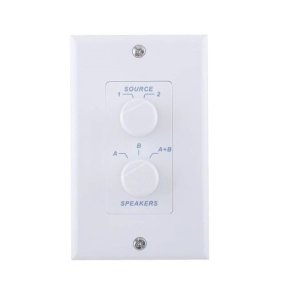 VOLUME CONTROL SPEAKER SWITCH WHITE