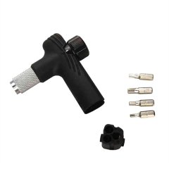 Adjustable Bike Torque Wrench Portable Bicycle Maintenance Kit Black