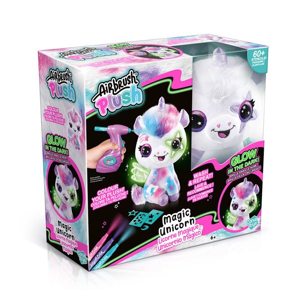 Style 4 Ever A/Brush Plush Glow In The Dark Unicorn