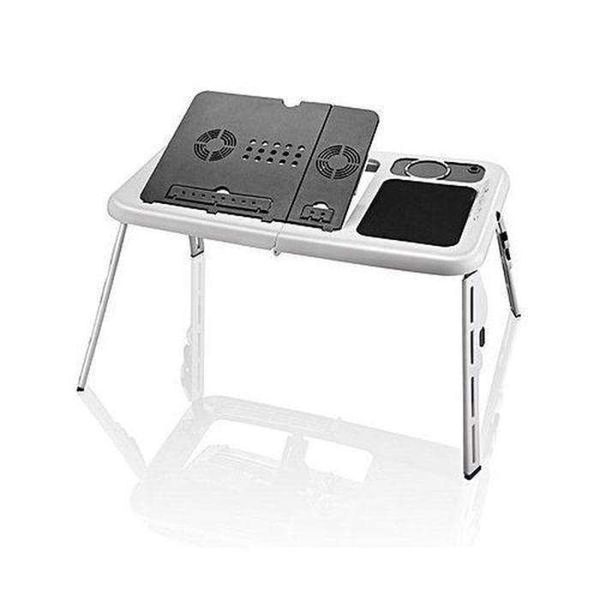 E-Table Laptop Table With USB Cooling Pad