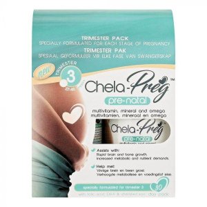 Chela-Preg Trimester 3 Combo Pack