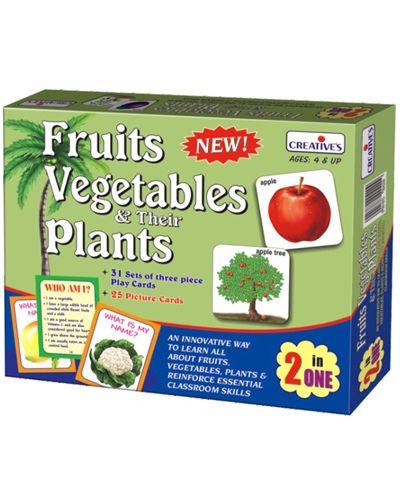 Creatives Fruits Vege &amp; Their Plants -2 in 1 Game
