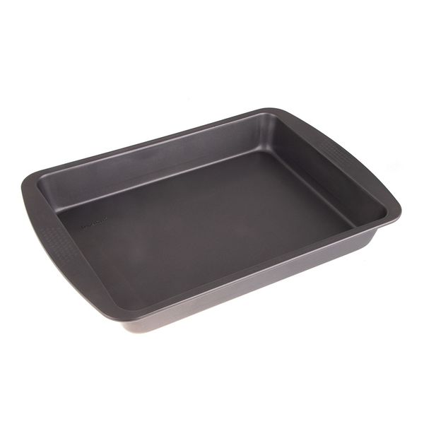 Baking Pan 28x25x4.5cm Square with Handles Non-stick Basics