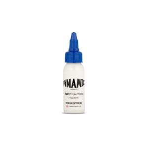 Dynamic 1oz 30ml Triple White Tattoo Ink Professional Vegan Made in USA