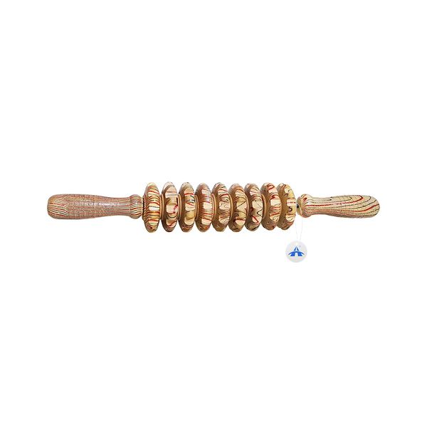 Alanes Wood Massage Tool Massage Roller Stick for Body Relaxation