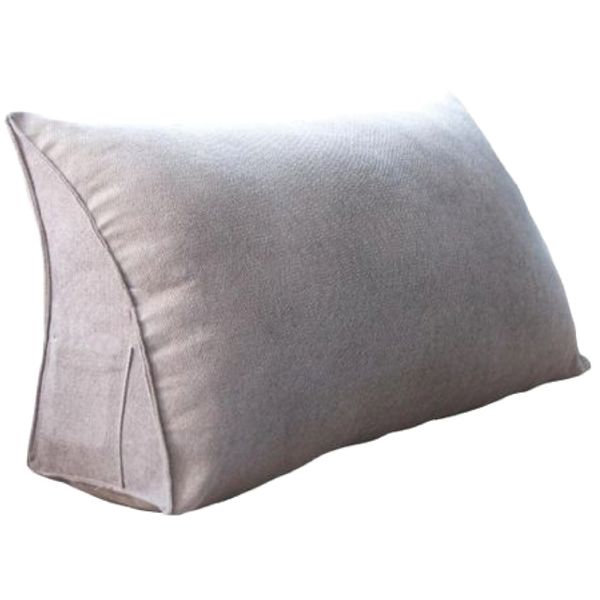 Decor Memory Foam Large Lumbar Support Reading Pillow - 60cm
