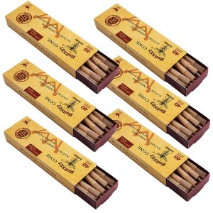 6x Hornet Pre-rolled Cones 11cm Hemp Rolling Paper Tips - 40 Cone Per Box