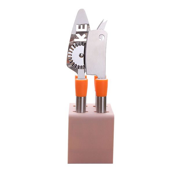 4-In-1 Cheese Knife Set - Pink