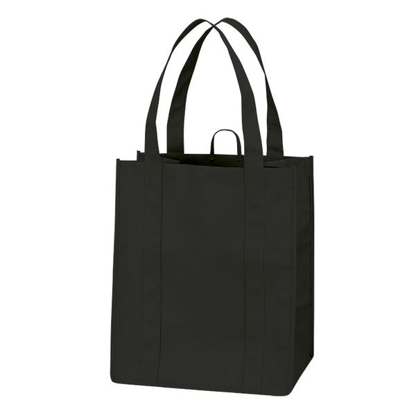 Eco Friendly Foldable, Washable &amp; Reusable Shopper Bag - Black - 30 Pack