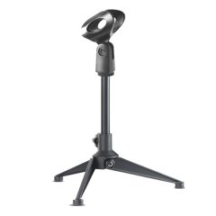 Standard Foldable Microphone Desk Stand with U-shaped Clip