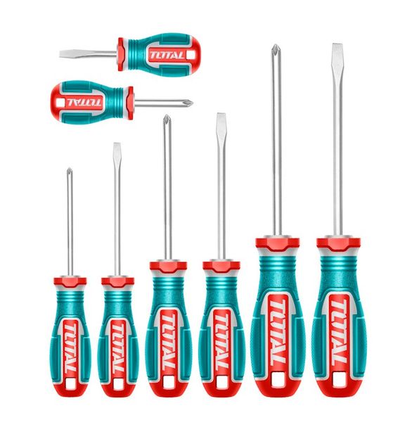Total Tools 8 Piece Screwdriver Set