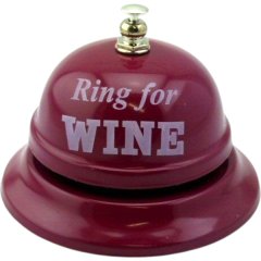 Gift Emporium - Ring for Wine Novelty Desk Bell