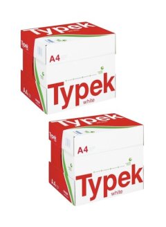 Typek A4 White Copy Paper 2 Box Combo