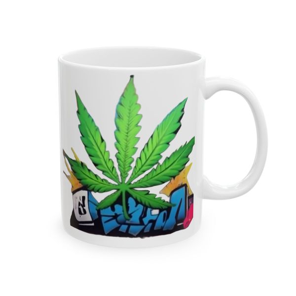 W E A D leaf - Mug