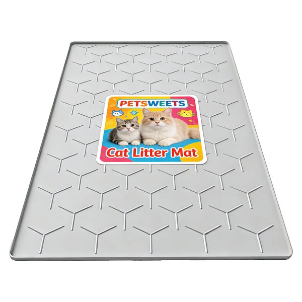 Cat Litter Mat Large 86x56cm Litter Tray Mat