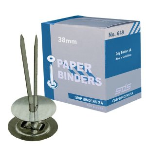 SDS 38mm Paper Binder - Box of 100