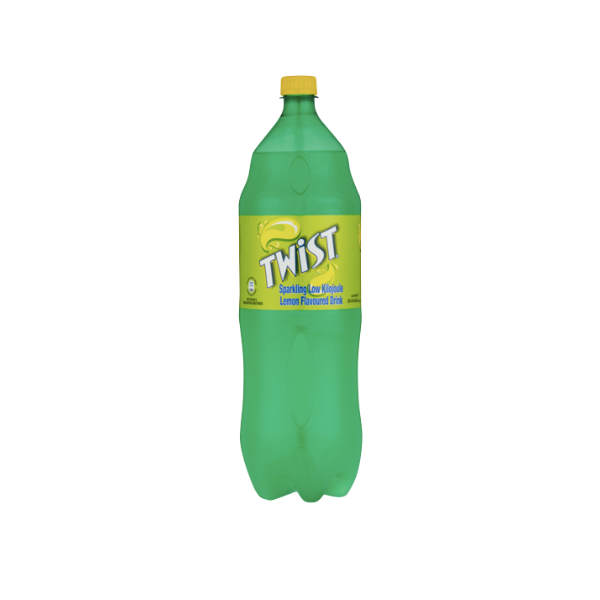 Twist Lemon Flavoured Soft Drink - 2L Bottles (6-Pack)