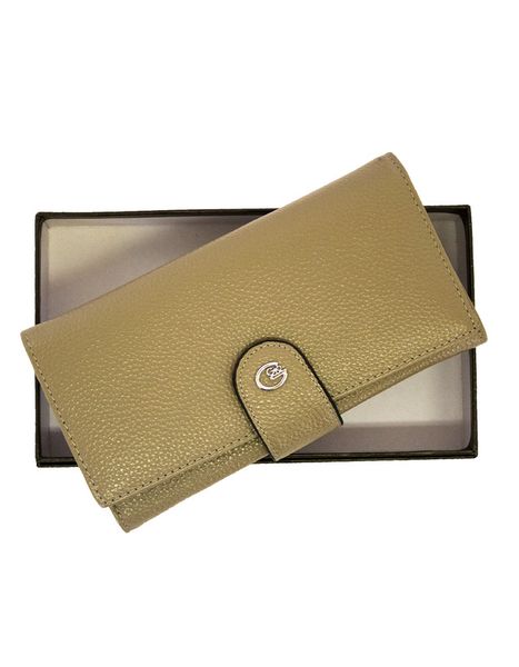 GIO-1017 Full Grain Genuine Leather Card Holder Purse with Gift Box