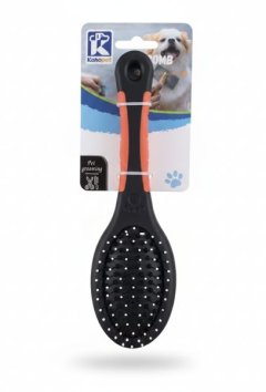 Double Sided Pet Grooming Brush - Deshedding &amp; Smoothing Brush for Pets
