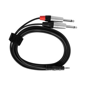 Hybrid Dual Jack Mono - Minijack 1.8m
