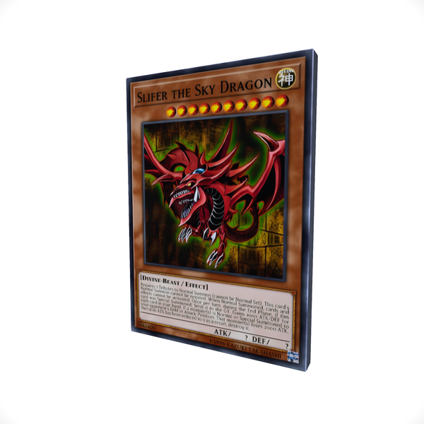 Slifer the Sky Dragon - Yu-Gi-Oh! Card Themed Mouse Pad
