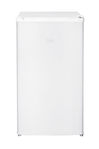 Univa 90L Bar Fridge with crisper drawer White