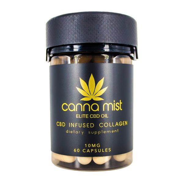 Collagen infused with CBD Capsules by Canna Mist