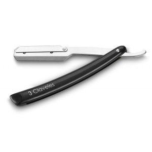 3 Claveles Shavette Razor Safety Lock 20cm - Black