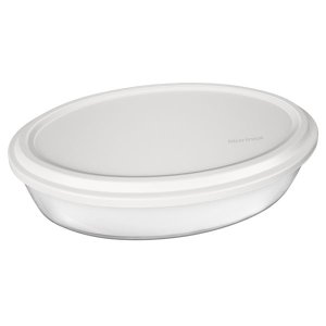 Marinex Oval Roaster with Plastic Lid - 1.6Litre