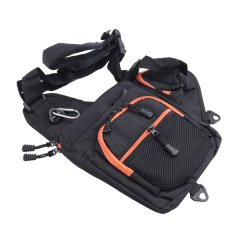 Fishing Bag Fishing Reel Lure Tackle Bag Outdoor Shoulder Bags Black