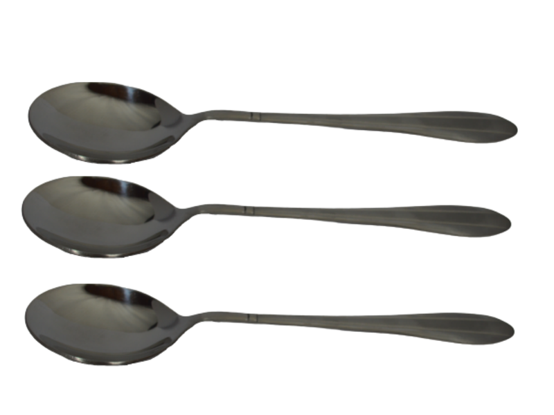 Serving Spoon 3 Piece Stainless Steel 3