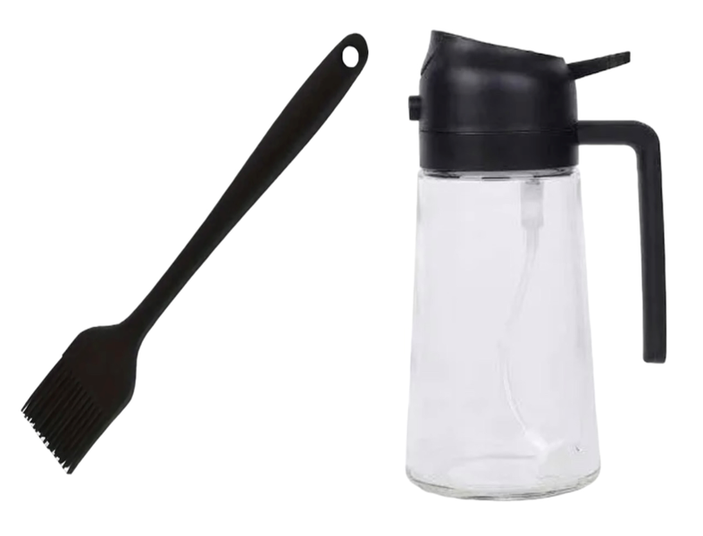 Basting Brush &amp; Oil Sprayer Set