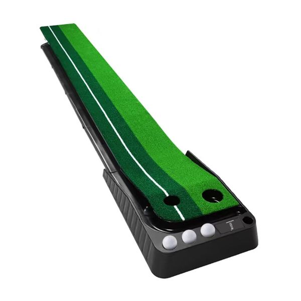 imix sport-Indoor Putting Mat With 3 Golf Balls,Golf Training Green Mat
