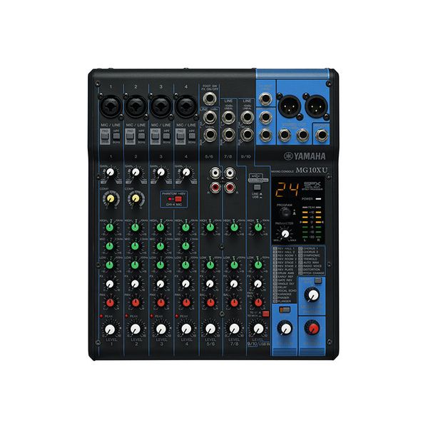 Yamaha MG10XU 10-Input Mixer with USB &amp; Fx