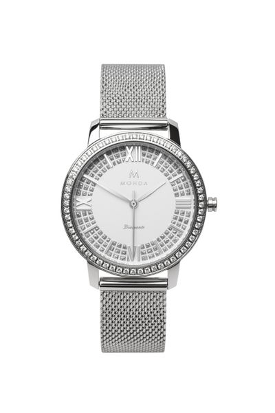 Mohda Ladies Diamante Watch - Ice White