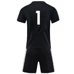 Bufftee Individual Junior Soccer Kit -Number 1 Goalkeeper Jersey &amp; Shorts