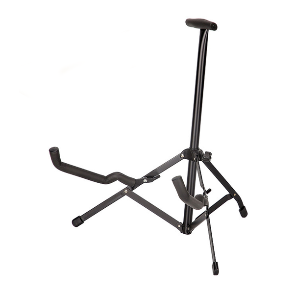 Portable Adjustable Folding Metal Guitar Stand Vertical Guitar Stand