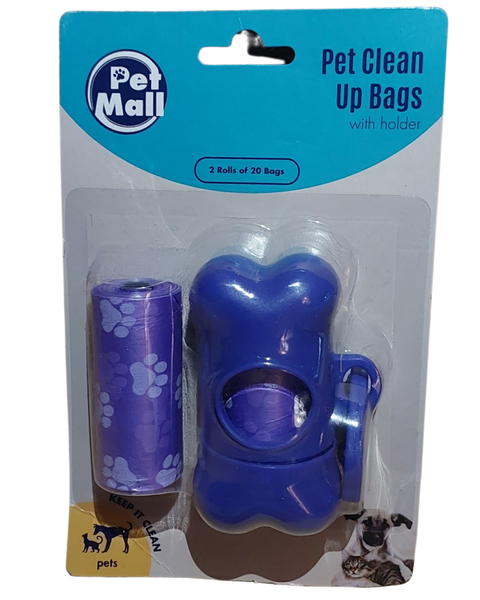 Holder with Bags to clean up after your Pet